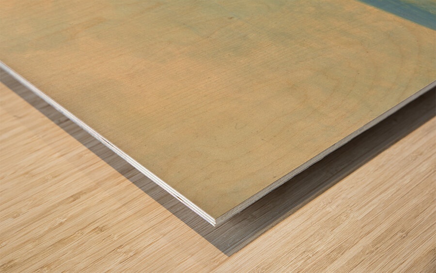 Landscape Background 2 1846-1848 Wood print