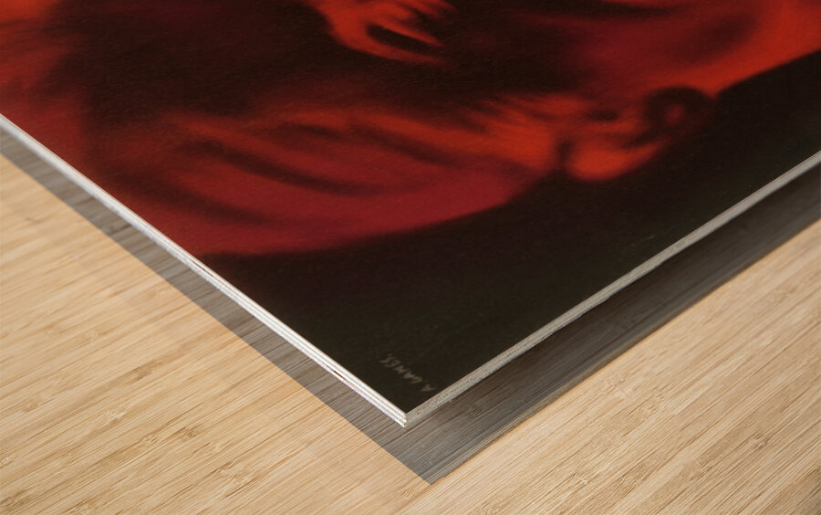 He Talked – They Died Wood print