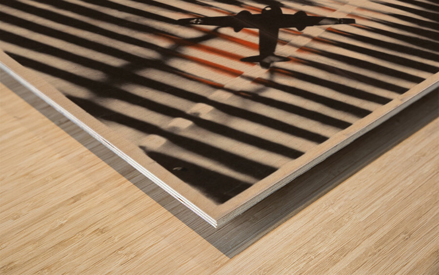 Radiolocation – Train with the Army or with the A.T.S. Wood print