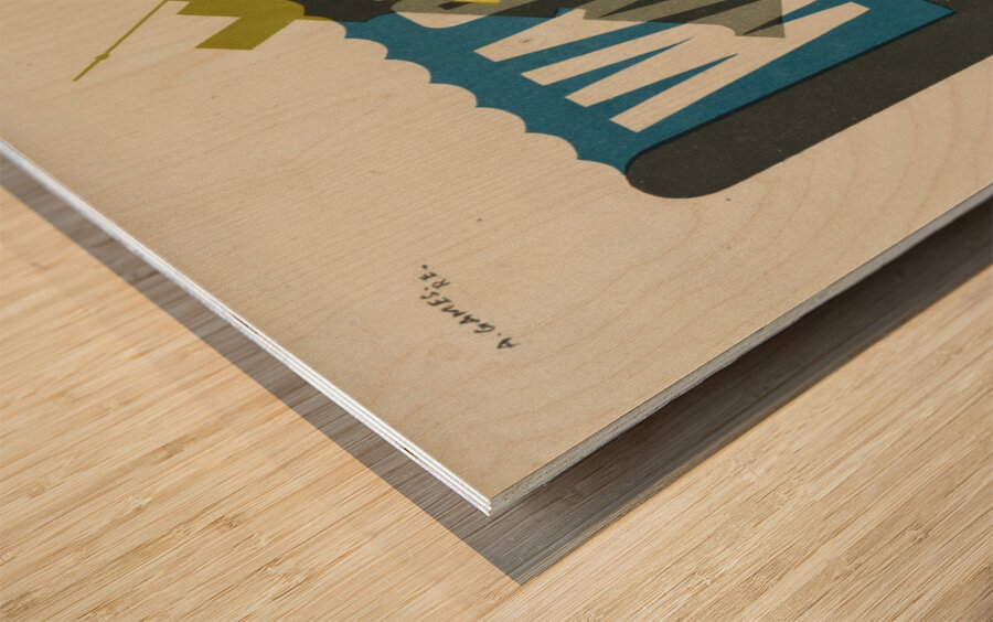 Wasted Food is Another Ship Lost Wood print