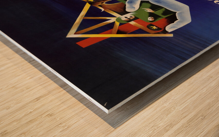 Libres de Miseria Wood print