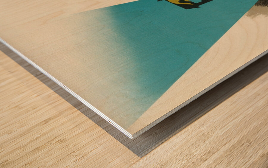 Ventilate Your Quarters Wood print