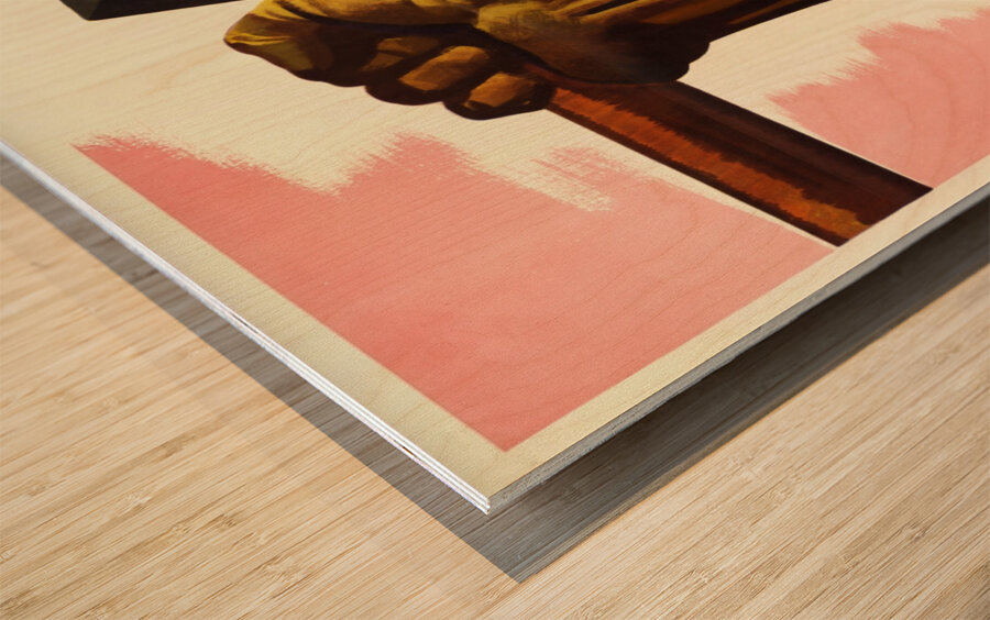 It’s Our War Wood print