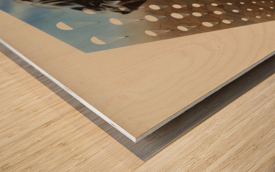 Airborne Forces Wood print