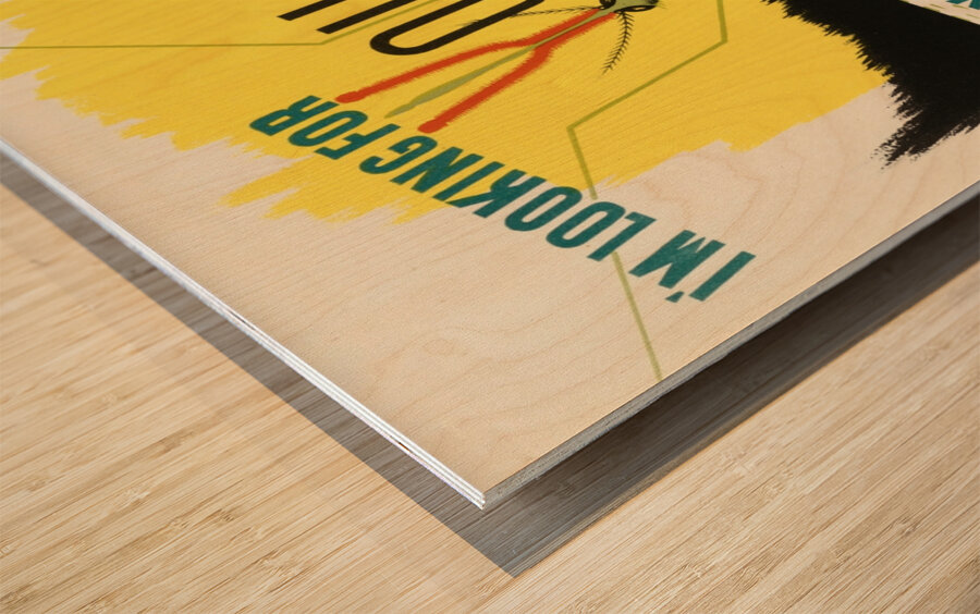 I’m Looking for You – Fever – Malaria Wood print