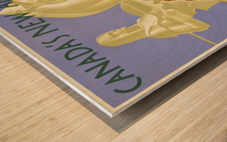 Canada’s New Army Needs Men Like You Wood print