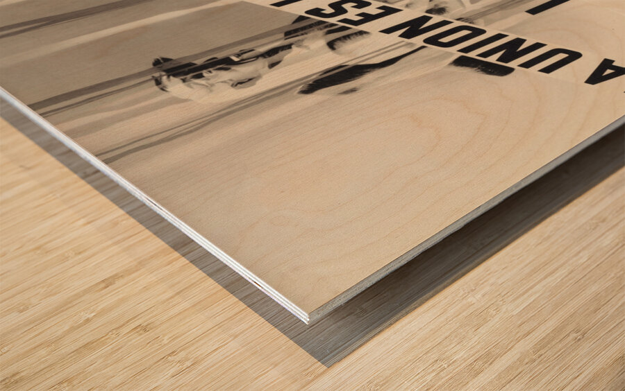 La Unión es la Fuerza Wood print