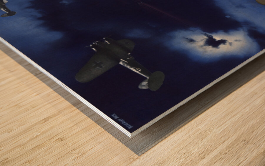 ATS Carry the Messages Wood print