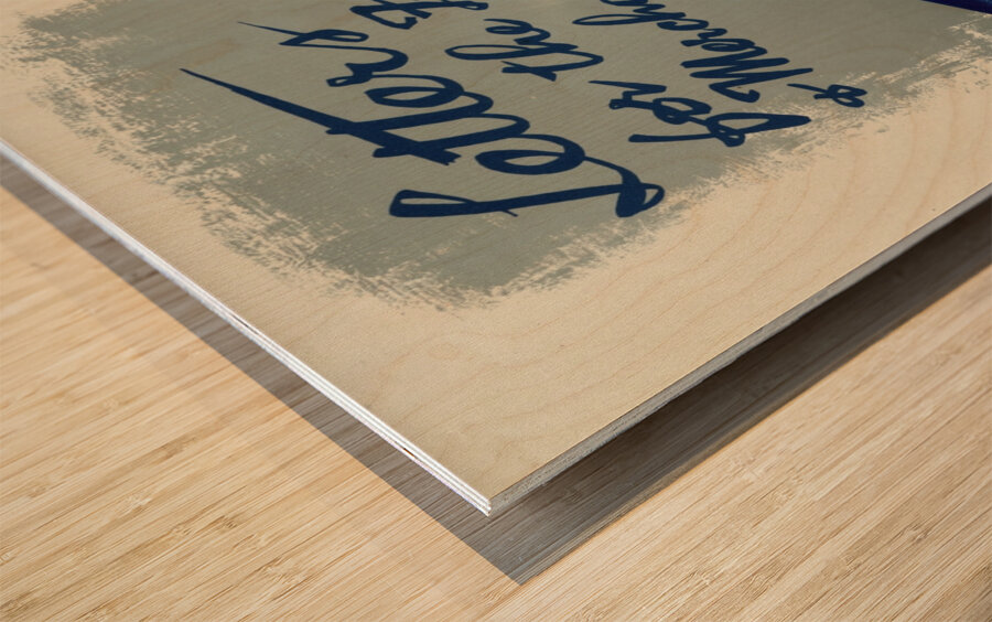 Letters for the Forces & Merchant Navy Impression sur bois