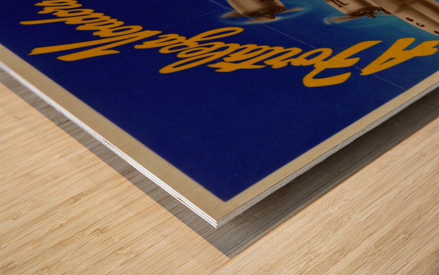 A Fortaleza Voadora Wood print