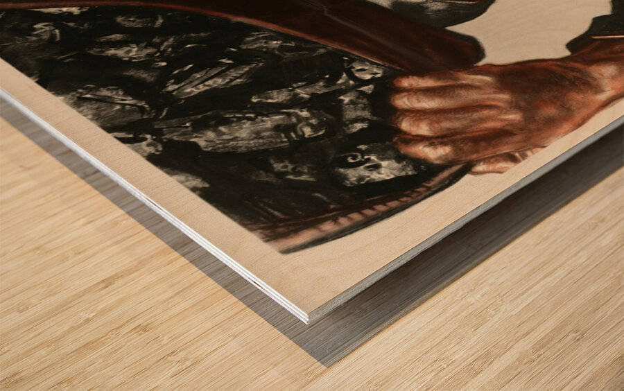 Order it Now! Store Fuel for Next Winter Wood print