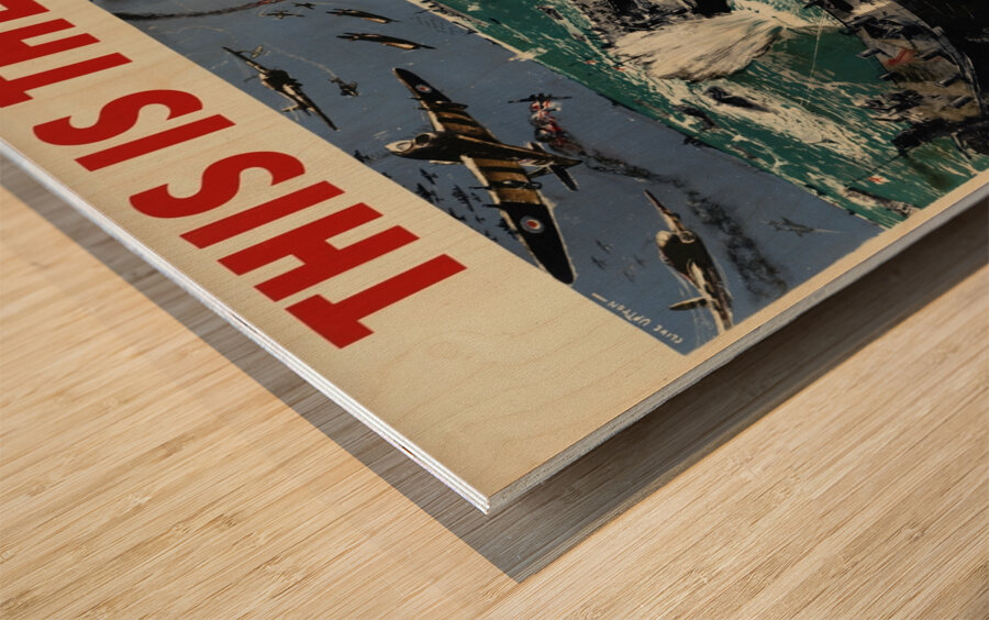 This is the Year! Wood print