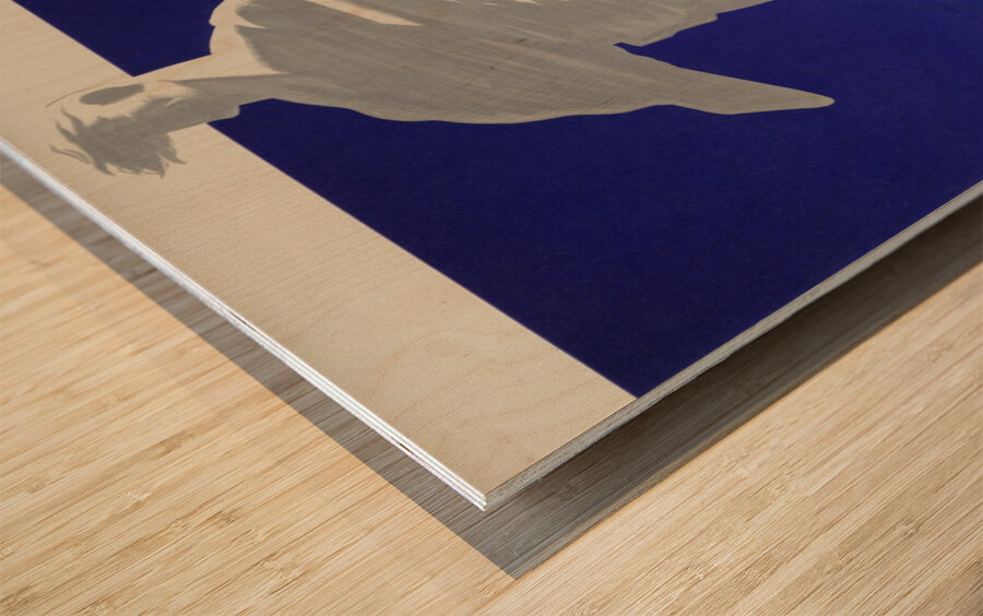 Como un Solo Hombre Wood print