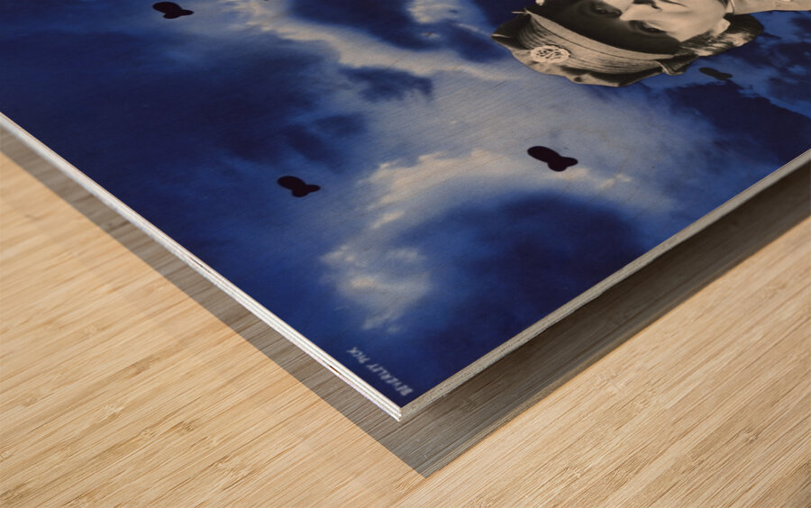 ATS at the Wheel Wood print