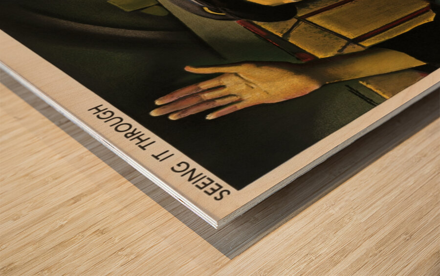 Seeing it Through Wood print