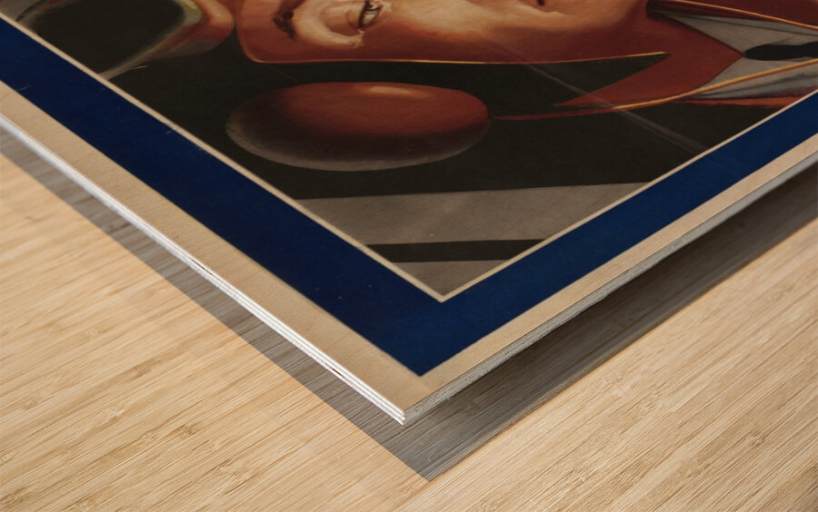 Wings for Victory Wood print