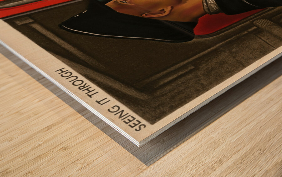 Seeing it Through Wood print