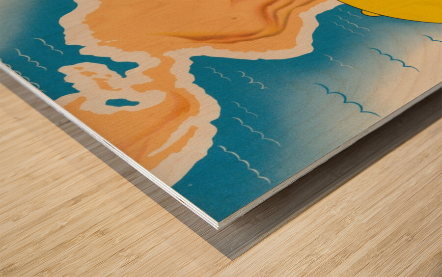 Portuguese War Poster 2 Wood print