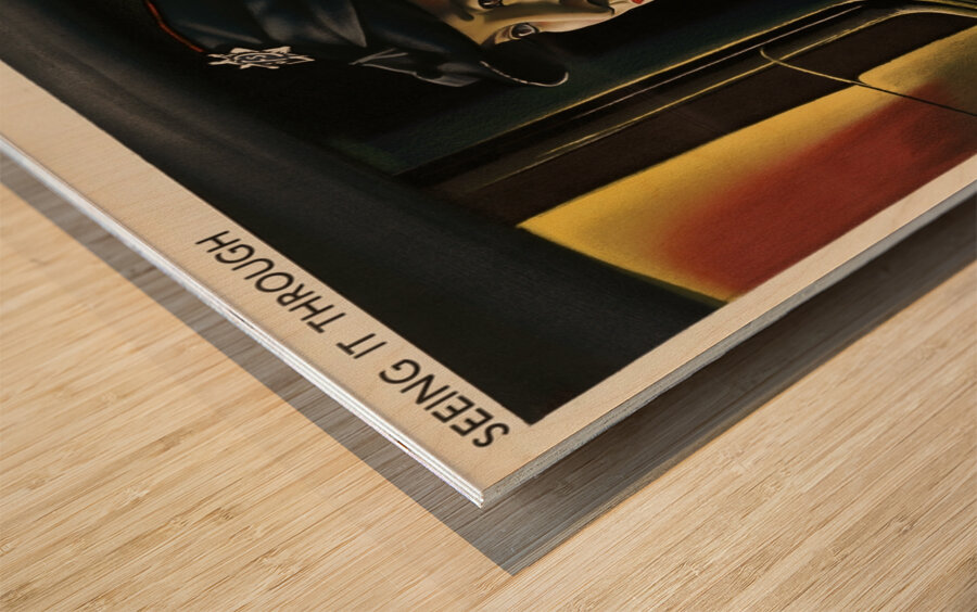 Seeing it Through Wood print