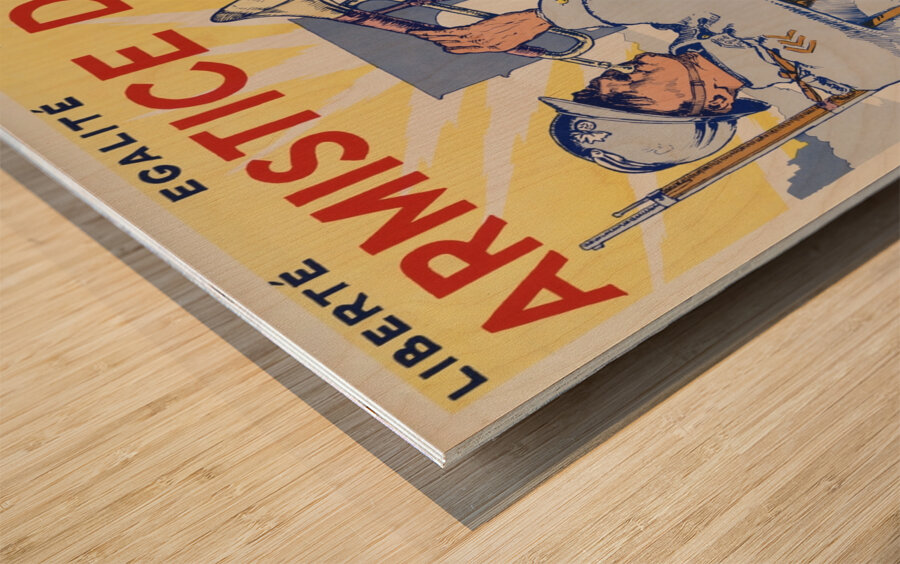 Armistice Day Wood print