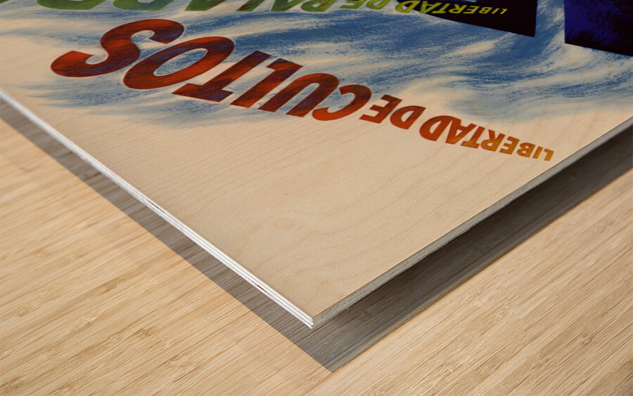 Libres Impression sur bois