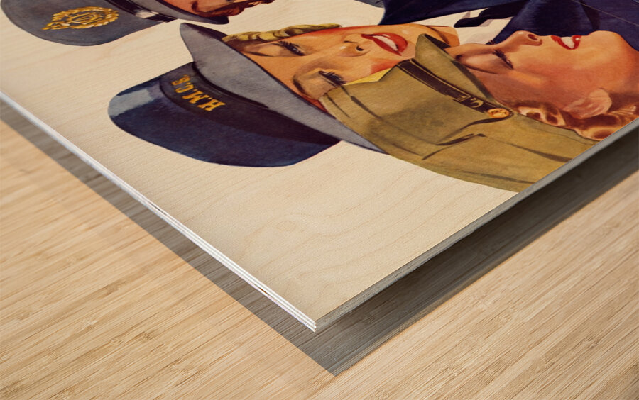 For Your Future Good Fortune – Buy Victory Bonds Wood print