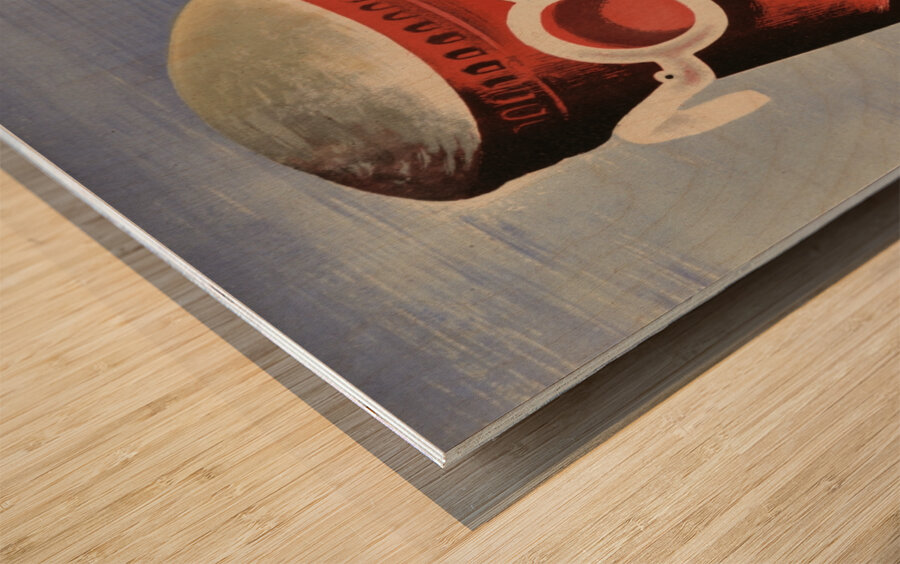 Address Your Letters Plainly Wood print