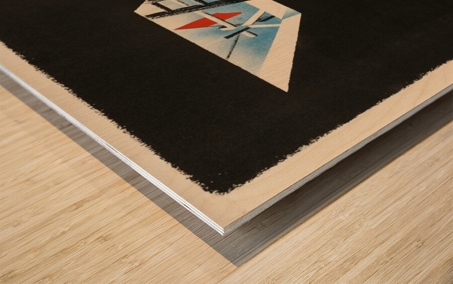 Fence or Guard All Openings Wood print