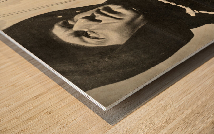 The Merchant Service is Silent Too! Wood print