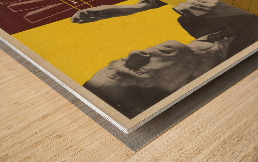 The Merchant Service is Silent Too! Wood print