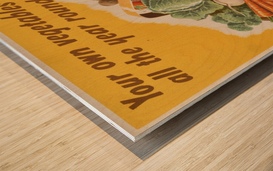 The Merchant Service is Silent Too! Wood print