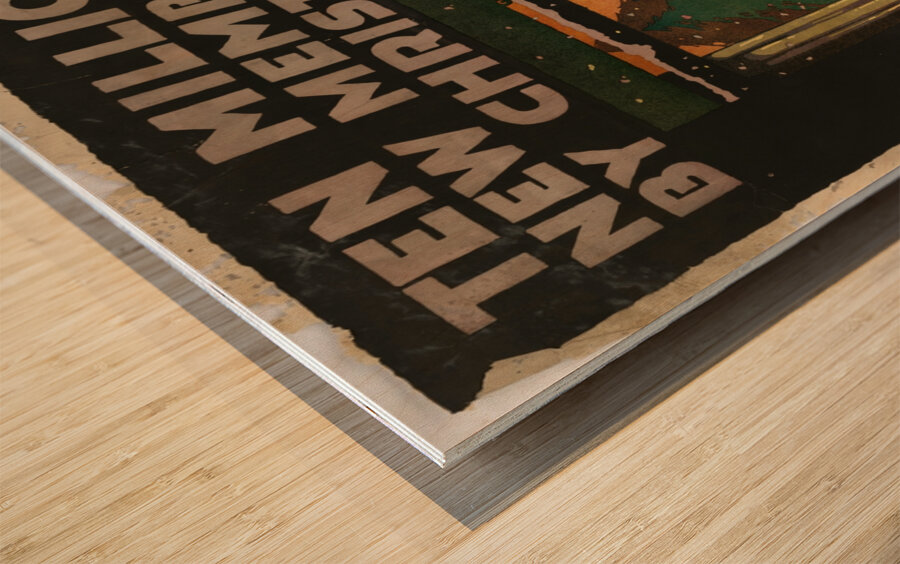 The Merchant Service is Silent Too! Wood print