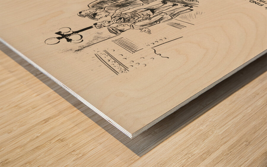 You Won’t Always be in Uniform… Wood print