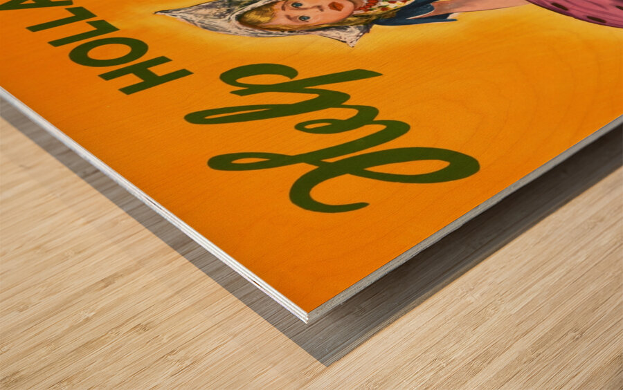 Help Holland Give for Dutch War Relief  Wood print