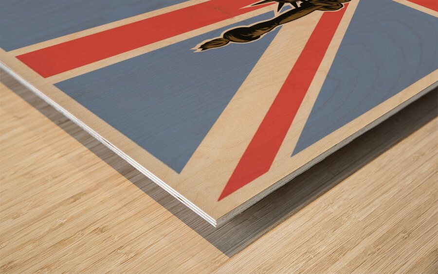 Save – Liberty is Your Trophy Wood print