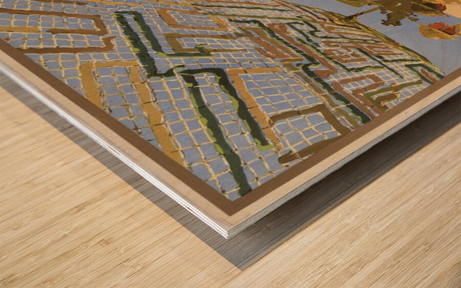 Camouflage Nets – Baffle the Hun Wood print