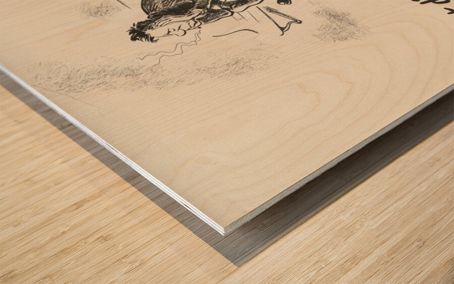 What Didn’t You Do in the War Daddy Wood print