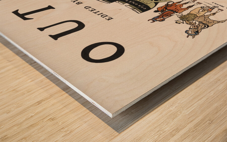 Outing edited by Caspar Whitney ca. 1890-1900  by Edward Penfield Impression sur bois