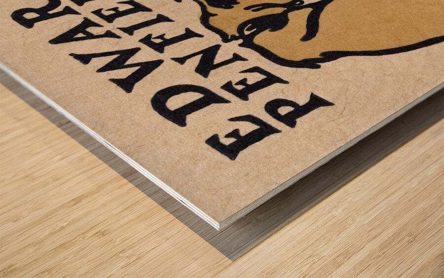 Edward Penfield His Book ca. 1900-1925 by Edward Penfield Wood print