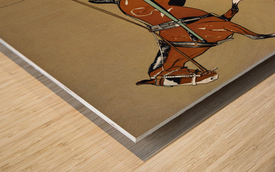 Country House calendar 1905  by Edward Penfield Wood print