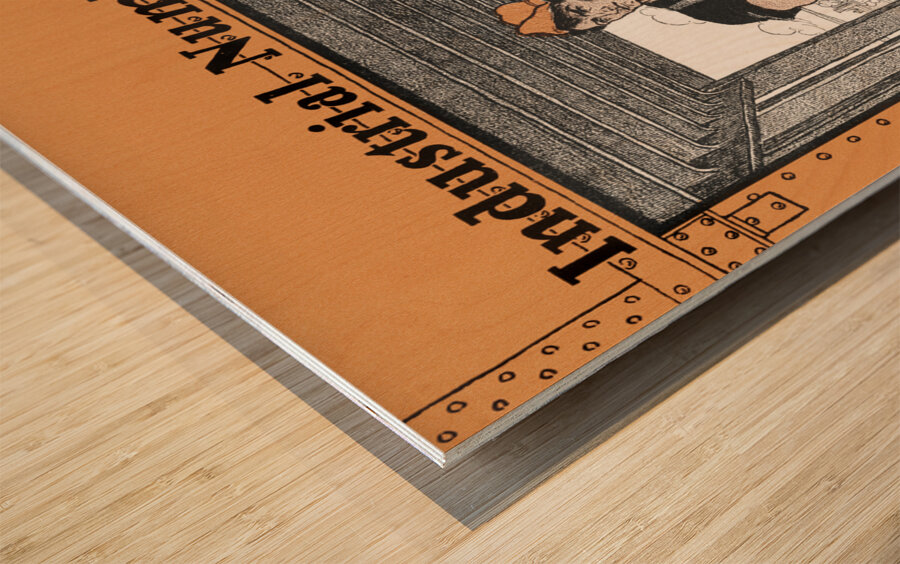 Industrial Number 1901 by Edward Penfield Wood print