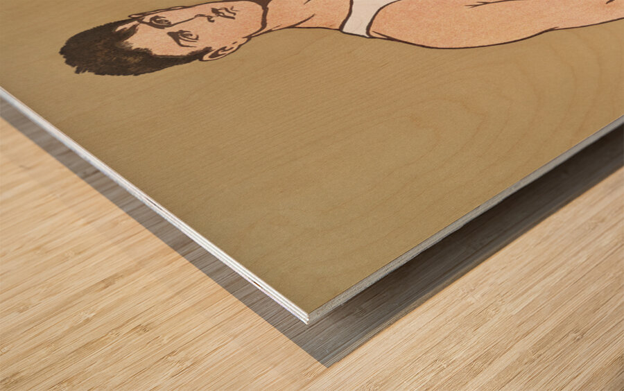 Runner 1908 by Edward Penfield Wood print