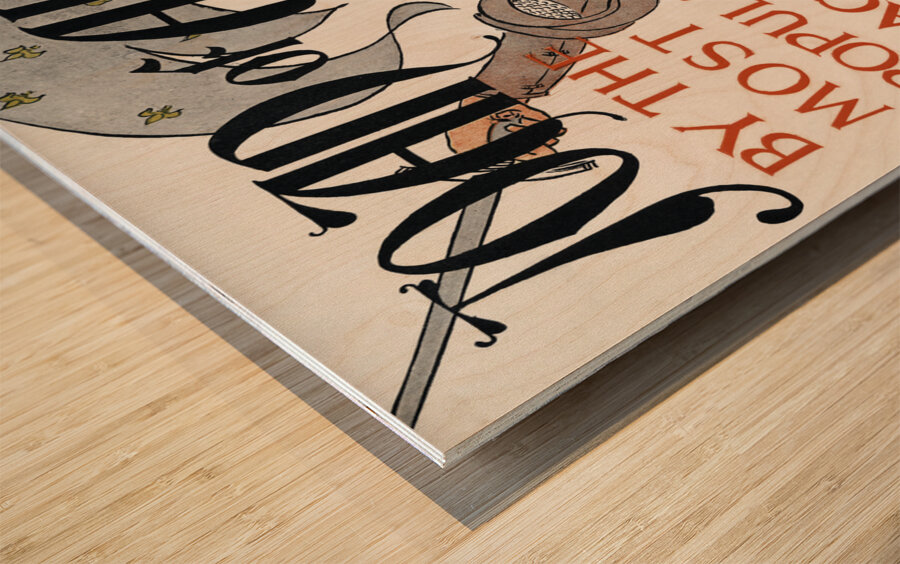 Joan of Arc 1895 by Edward Penfield Wood print