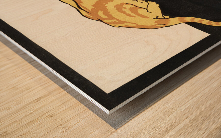 Merry Xmas 1921 by Edward Penfield Wood print