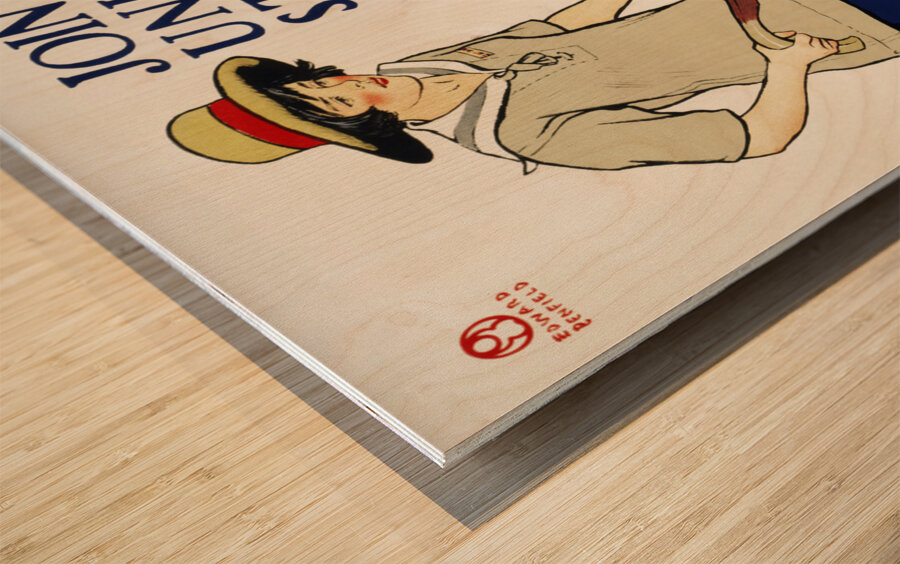 Join the United States school garden armyEnlist now 1918  by Edward Penfield Wood print