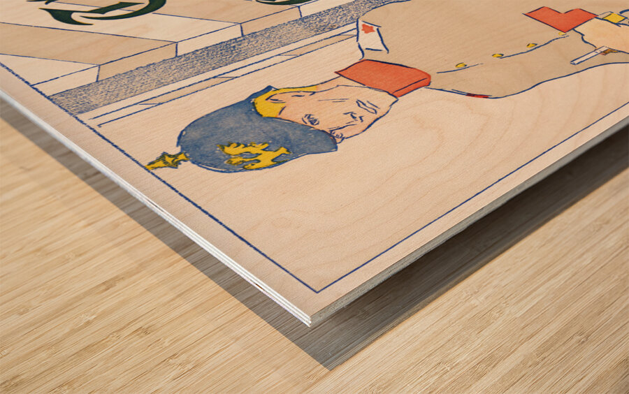 The German struggle for liberty 1895 by Edward Penfield Wood print