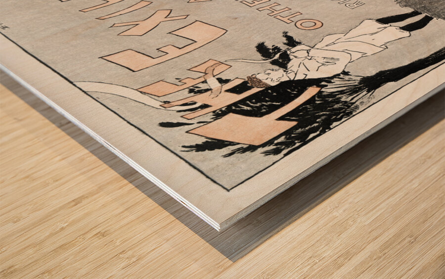 The Exiles and Other Stories by Richard Harding Davis 1894 by Edward Penfield Wood print