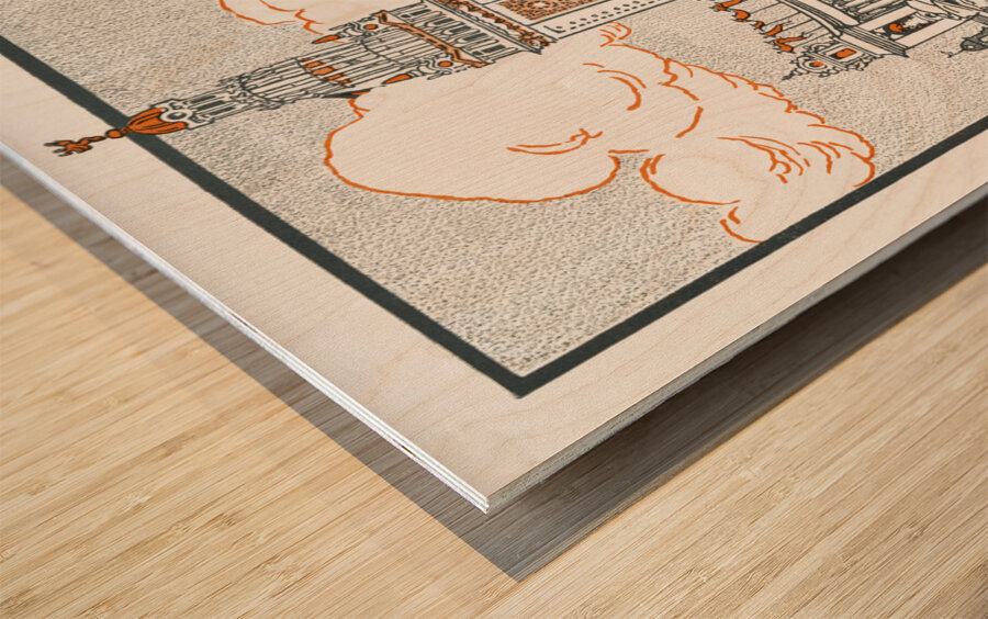 Pan-American Exposition 1901 by Edward Penfield Wood print