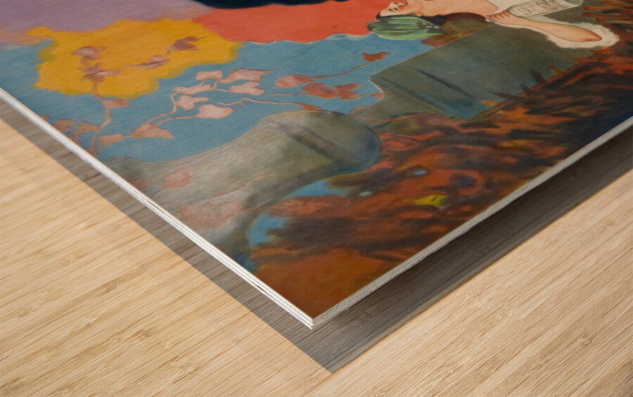 The old liqueurs Marie Brizard & Roger 1912 by Leonetto Cappiello Wood print