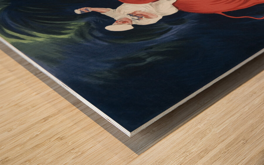 Vegetaline 1910 by Leonetto Cappiello Wood print